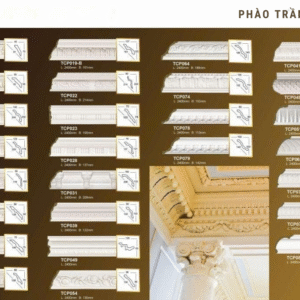 Phào trần hoa văn