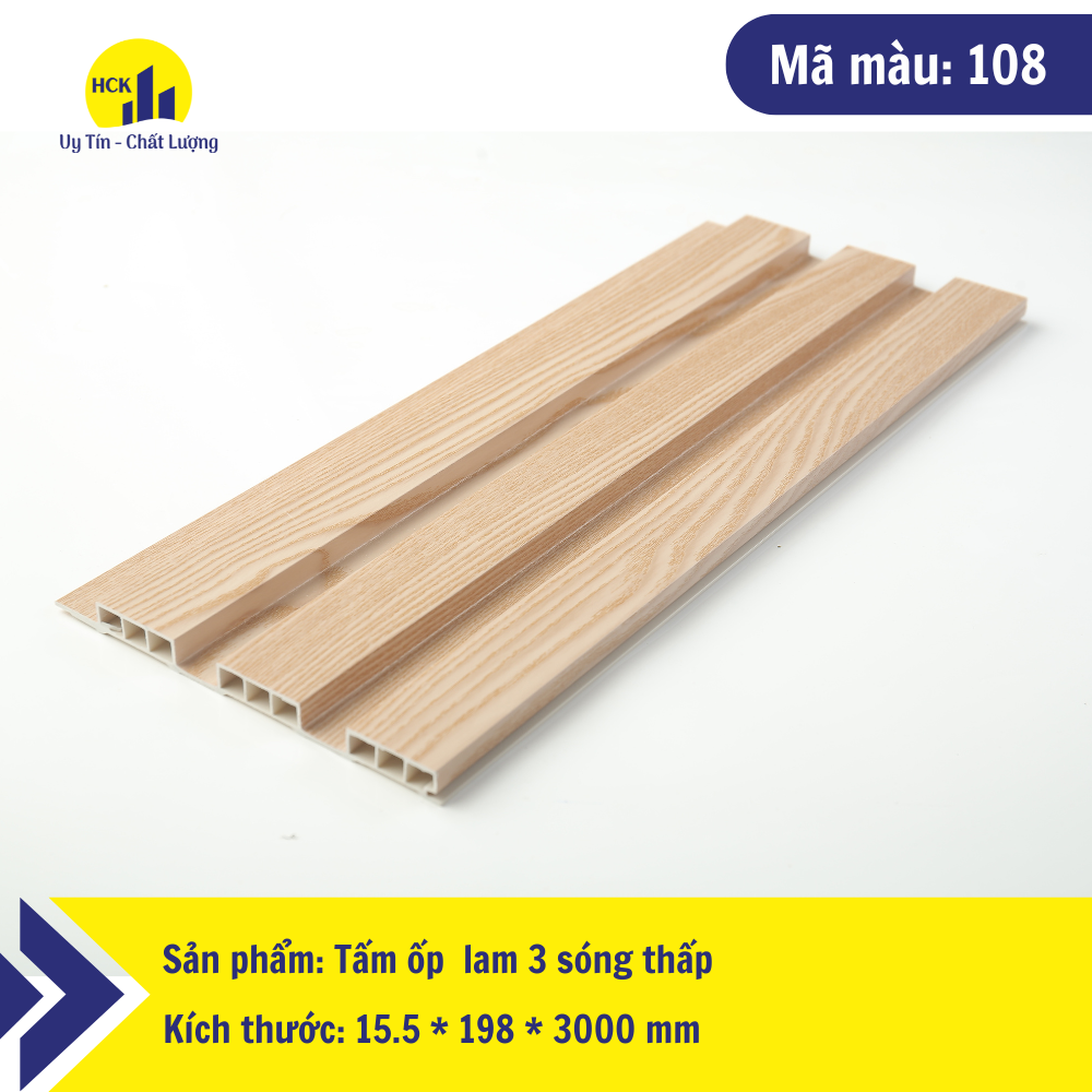 Tấm lam sóng gỗ nhựa