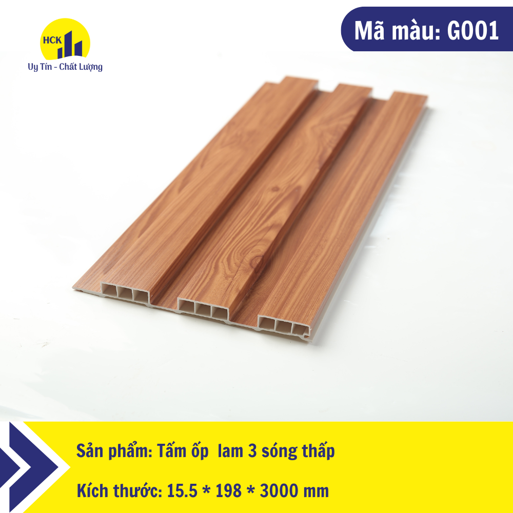 Tấm lam sóng gỗ nhựa tại Vĩnh Phúc