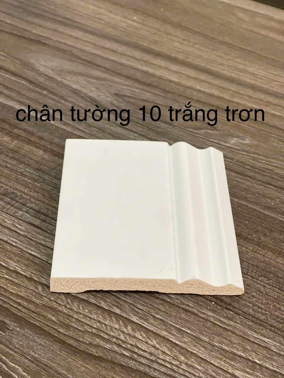 Phào chỉ PS trơn trắng