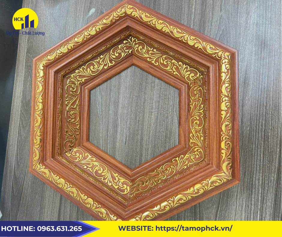 Hộp đèn lục giác - Phào chỉ PS tại Vĩnh Phúc