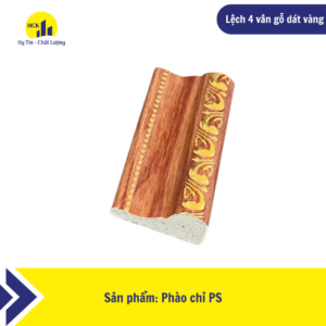 Lệch 4 vân gỗ dát vàng