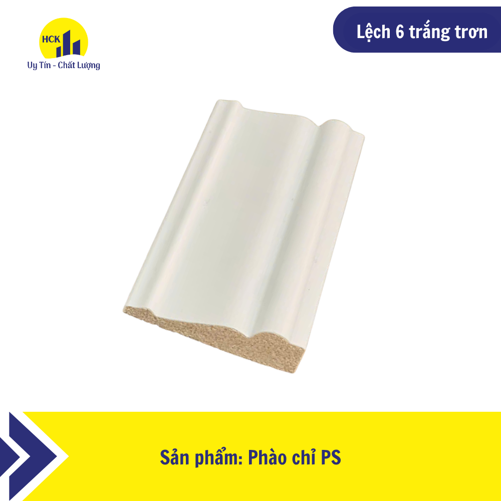 Lệch 6 trắng trơn