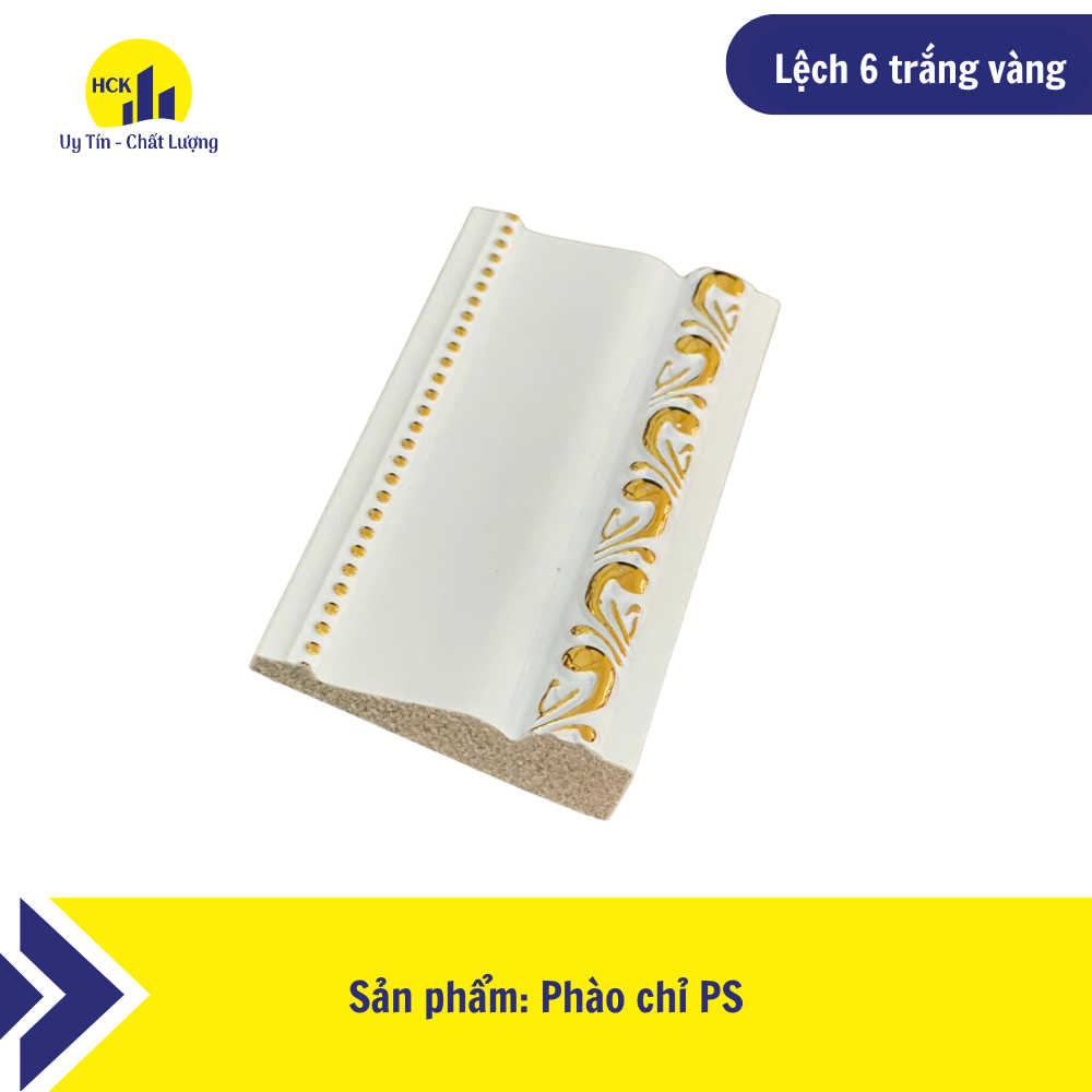 Lệch 6 trắng vàng