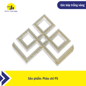 Góc kép trắng vàng