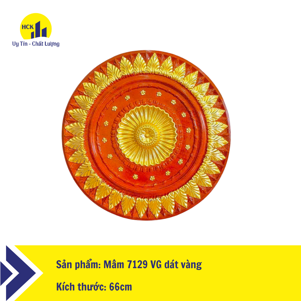 Ưu điểm nổi bật của mâm trần dát vàng 