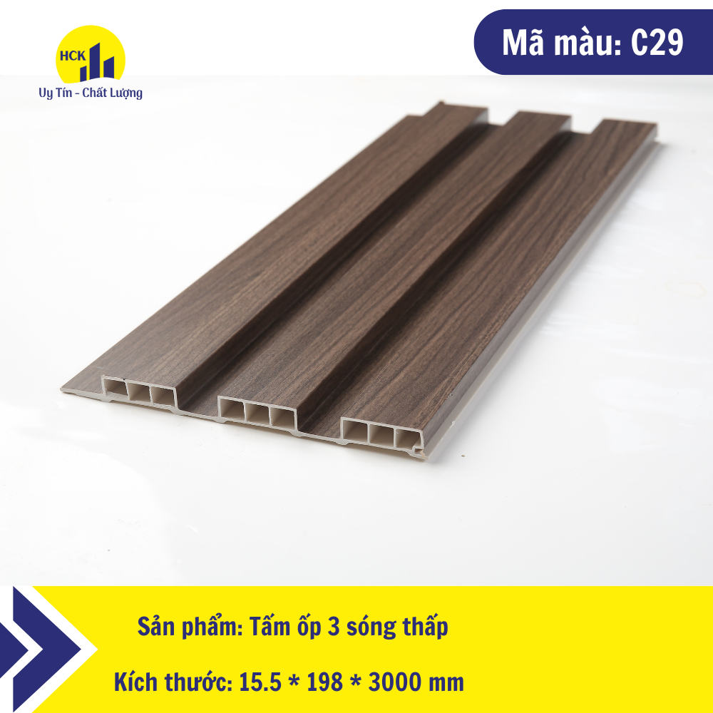 Tấm ốp 3 sóng thấp