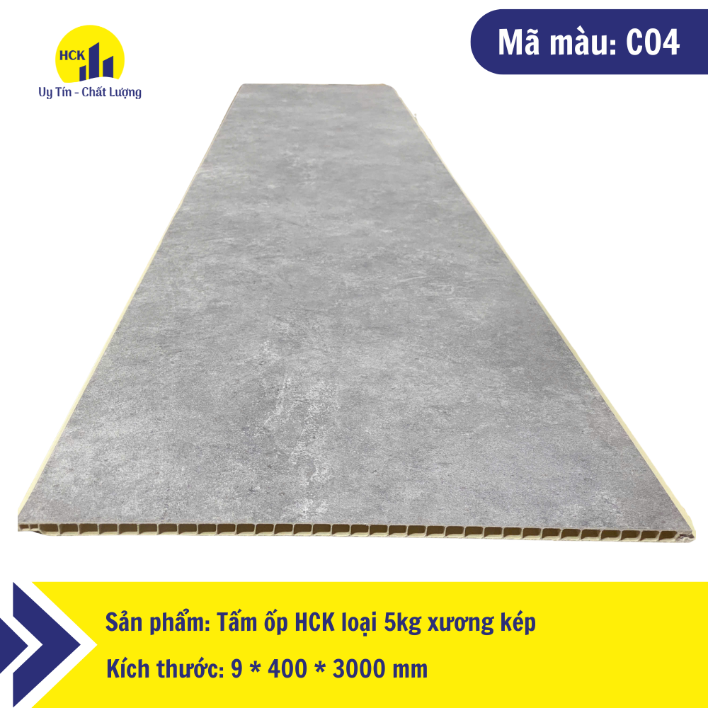 Tấm ốp HCK loại 5kg xương kép